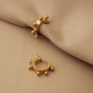 Bold Huggie Earrings